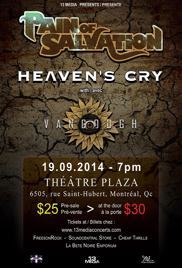 September 2014 Heaven's Cry poster