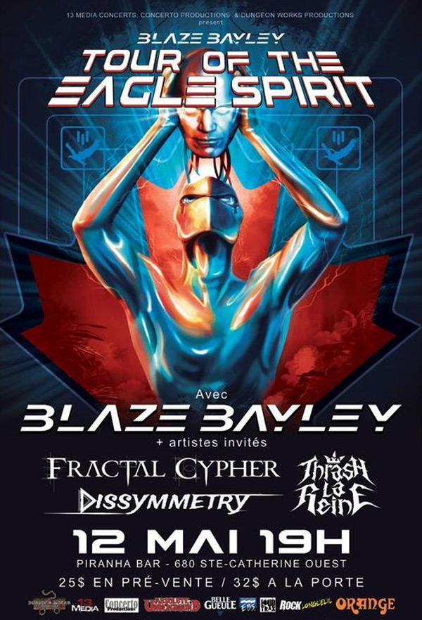 May 2019 Blaze Bayley poster