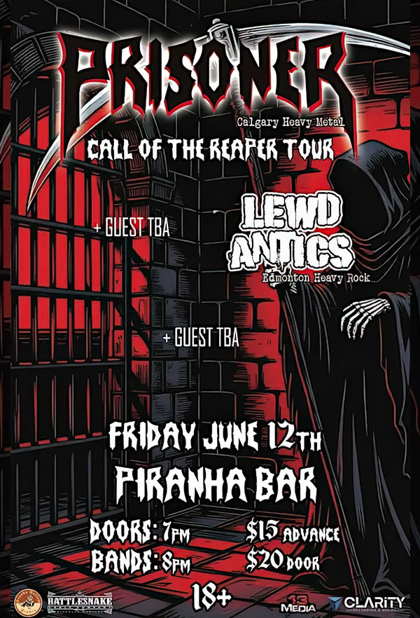 July 2026 - METAL CHURCH Poster