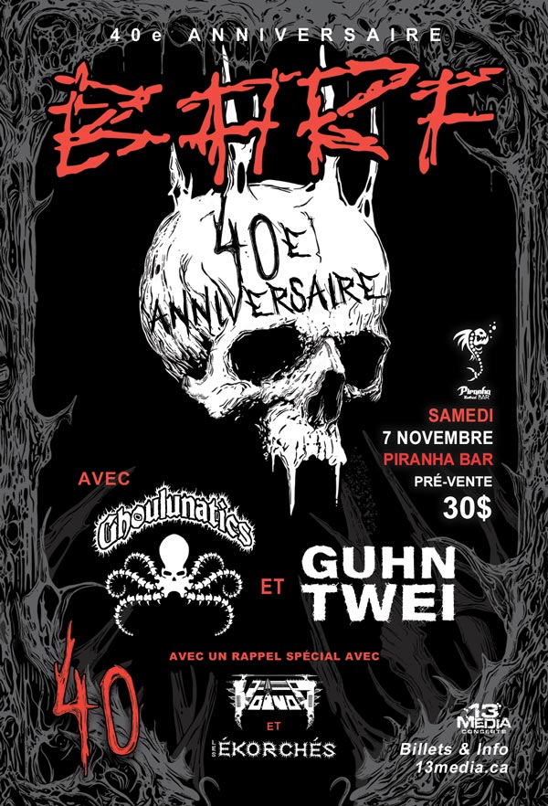 November 2026 - BARF Poster